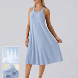 Loose Camisole Dress with Built-in Bra