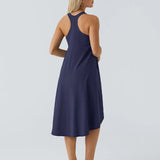 Racerback Side Pocket Quick Dry Casual Dress