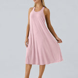 Loose Camisole Dress with Built-in Bra