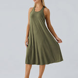 Loose Camisole Dress with Built-in Bra