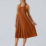 Loose Camisole Dress with Built-in Bra
