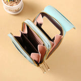 2026 New Soft Vegan Leather Touch Screen Crossbody Phone Bag