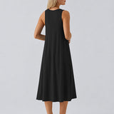 Loose Camisole Dress with Built-in Bra