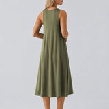 Loose Camisole Dress with Built-in Bra