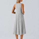 Loose Camisole Dress with Built-in Bra