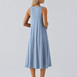 Loose Camisole Dress with Built-in Bra
