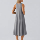 Loose Camisole Dress with Built-in Bra