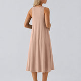 Loose Camisole Dress with Built-in Bra