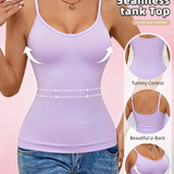 Seamless U-Back Top with Built-in Bra