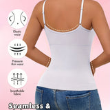 Seamless U-Back Top with Built-in Bra