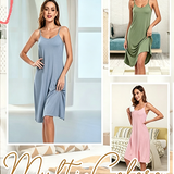 Adjustable Strap Dress Built-in Bra