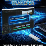 [Best Seller] 16TB Portable External SSD - High-Speed Type-C Mini Solid State Drive