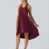 Racerback Side Pocket Quick Dry Casual Dress