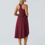 Racerback Side Pocket Quick Dry Casual Dress