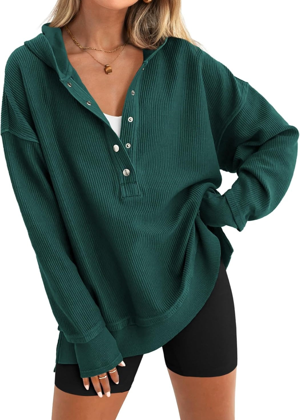 Womens Fashion Long Sleeve Hoodie