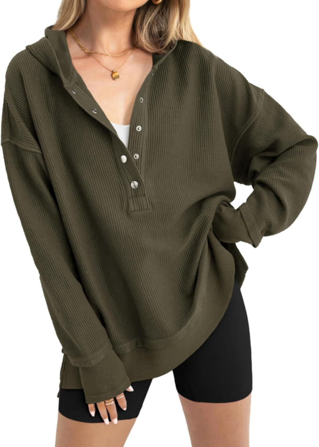 Womens Fashion Long Sleeve Hoodie