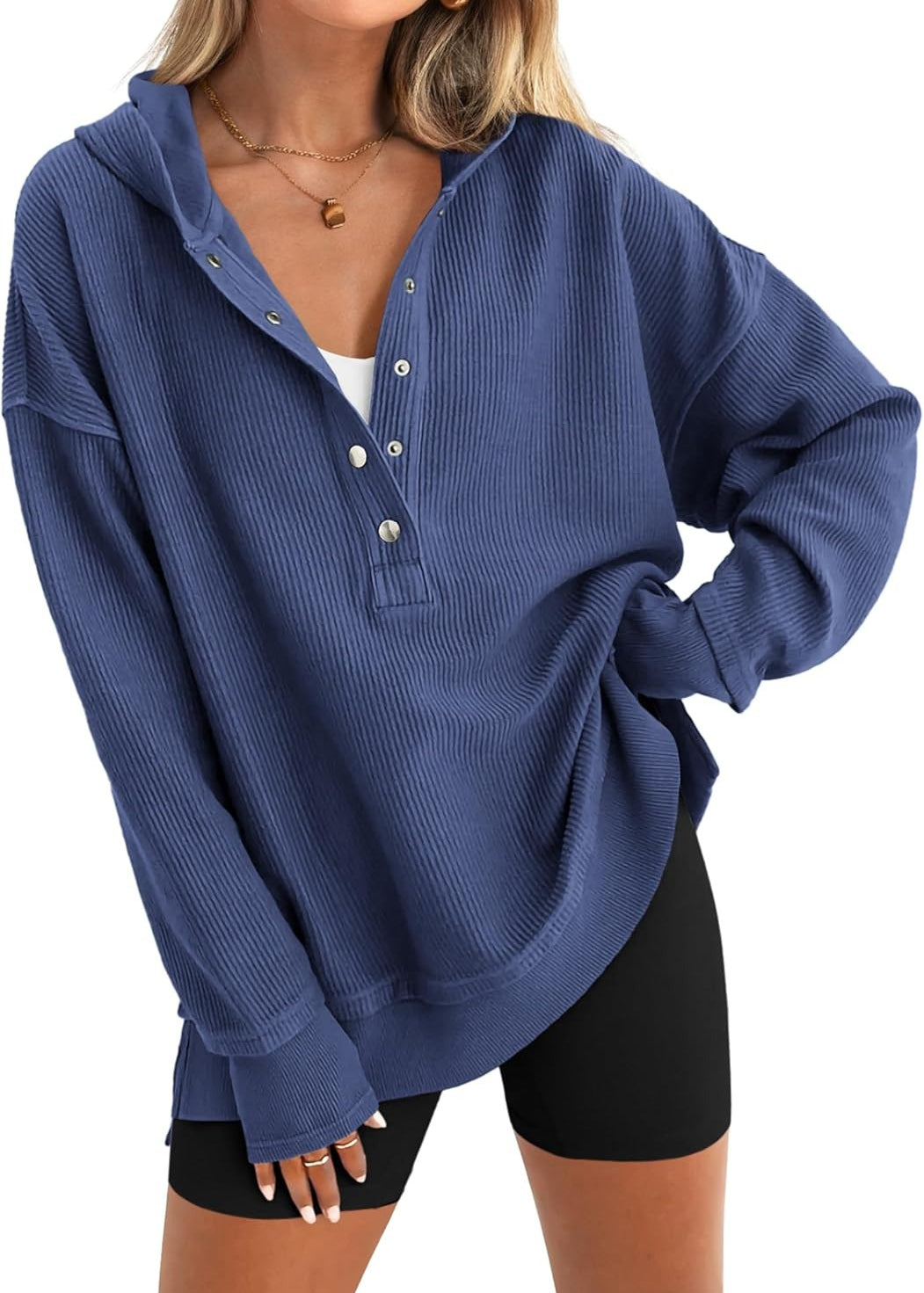 Womens Fashion Long Sleeve Hoodie
