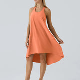 Racerback Side Pocket Quick Dry Casual Dress