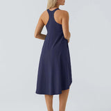 Racerback Side Pocket Quick Dry Casual Dress
