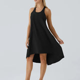Racerback Side Pocket Quick Dry Casual Dress