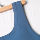 Padded Wide Shoulder Straps Tank Top