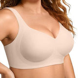 Plus Size Jelly Gel Supportive Seamless Bra