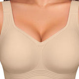Plus Size Jelly Gel Supportive Seamless Bra