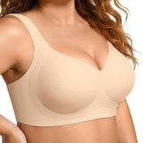 Plus Size Jelly Gel Supportive Seamless Bra