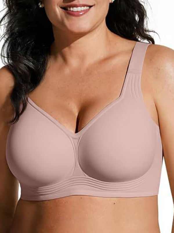Plus Size Jelly Gel Supportive Seamless Bra