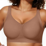 Plus Size Jelly Gel Supportive Seamless Bra