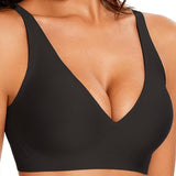Deep V Jelly Bra No Underwire