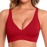 Deep V Jelly Bra No Underwire