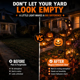 🎃 Halloween Early Bird Sale | 49% OFF Pumpkin Moon Garden Stake Light