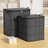 Spacious Zippered Storage Bag – Heavy-Duty Fabric Organizer for Quilts, Clothes & Moving